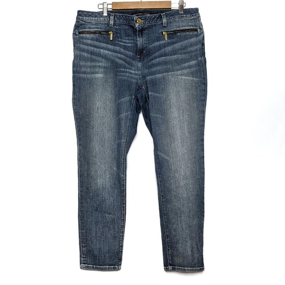 Michael Kors Denim - MICHAEL KORS Jeans Izzy Skinny Medium Wash